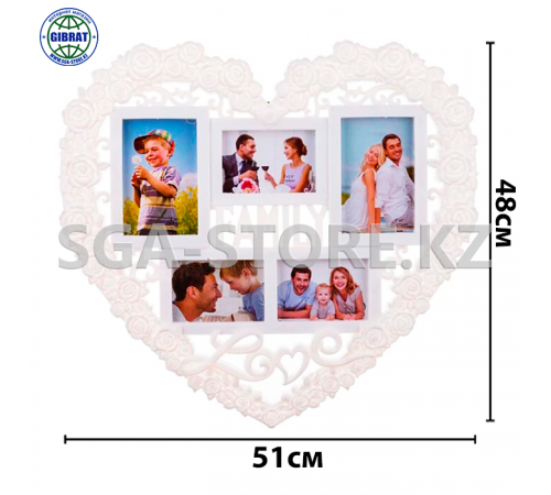 Фоторамка коллаж Family 5в1 S5