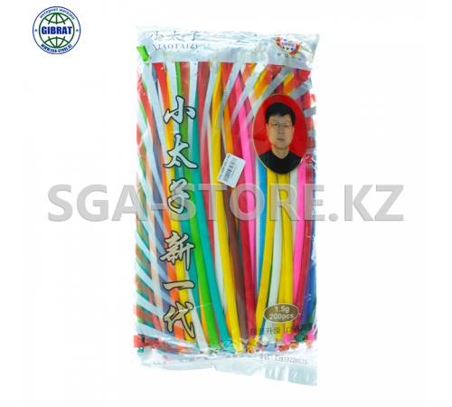 Шар надувной разноцветный "ШДМ", в пакете-200шт.