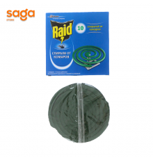 Спираль от комаров Raid-10шт.