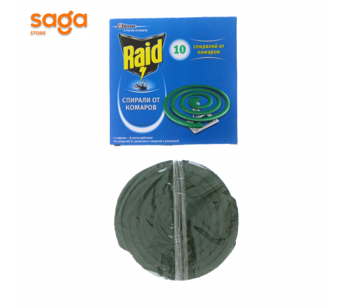 Спираль от комаров Raid-10шт.