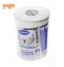 Бумажные полотенца Карина, 2 слоя, 80 метр, 210х150мм.