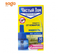 Жидкость от комаров для фумигатора Чистый дом-жидкость 30 ночей, 29мл.