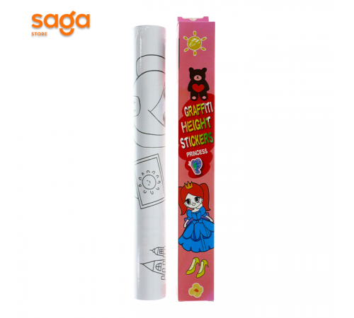 Раскраска ростомер самоклеящийся  30х200см 2013.