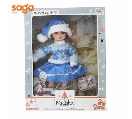 Кукла японка снегурочка в коробке 120