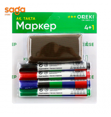 Маркер для доски 4+1 ON-0822