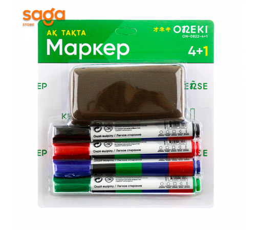 Маркер для доски 4+1 ON-0822
