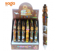 Ручка шариковая Сapibara 10в1 36х8287