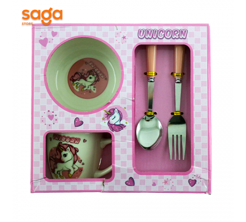 Набор детской посуды Единорог SU-106.