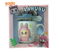 Кружка+ложка+тарелка LABUBU HK-2311.