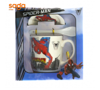 Кружка+ложка+тарелка Человек паук HK-633.