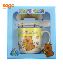 Кружка+ложка+тарелка CAPYBARA АТ-2352.