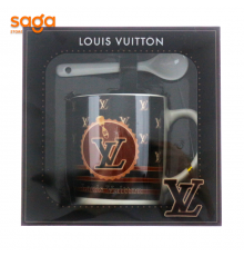 Кружка+ложка LOUIS VUITTON АТ-1409.