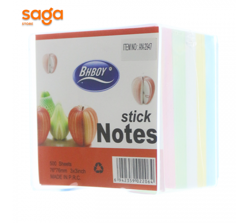 Бумага для записи/Кубарик с подставкой, 500л, 76*76мм. AN-2947.