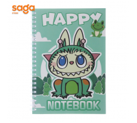 Блокнот детский Лабубу, А5, в клетку, XQ466-А5.