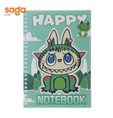 Блокнот детский Лабубу, А5, в клетку, XQ466-А5.