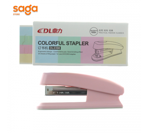 Степлер, до 20 листов, 24/6 DL0398.