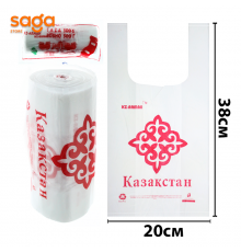 Пакет/Майка с ручками Шейх, в мешке 70 рулонов, 2-нан/200х380мм, 500гр.