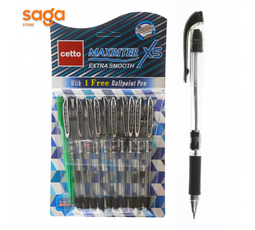 Ручка шариковая "Maxriter-cetto", в упаковке-10шт.   CT-878+1(синий)