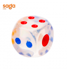 Кости игральные, зарики для нард 1шт.