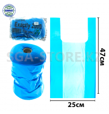 Пакет/Майка "Байсат", 3-нан/250*470мм, в мешке-18 рулонов, 2000гр.