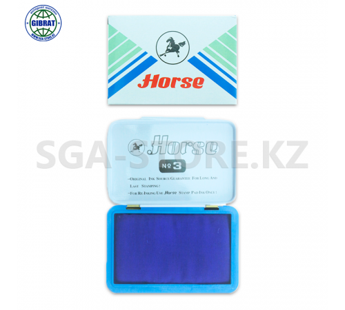 Штемпельные подушка Horse №3
