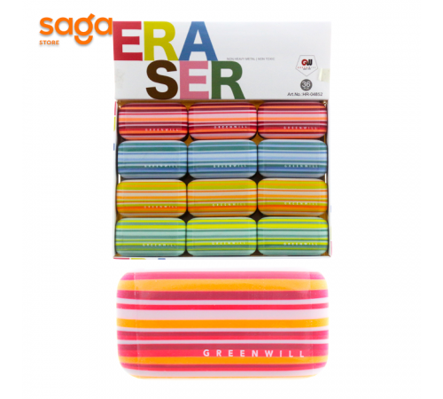 Стёрка-Ластик "Greenwill", 36шт. HR-04852.