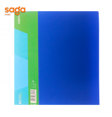 Файл пластиковый закрытый , с вкладышами, А4, 80л.