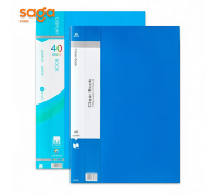 Файл пластиковый, с вкладышами, А4, 40л.