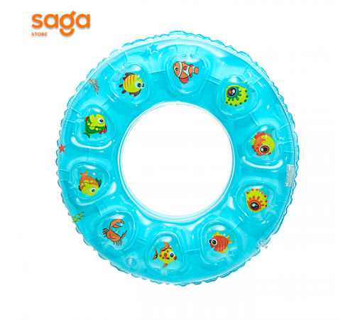 Надувной круг для плавания, двухслойный, 90см.