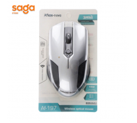 Компьютерная беспроводная мышка, 2.4GHz 1600dpi. 3702.197.