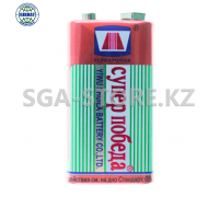 Батарейка супер победа, 9V. 6F22