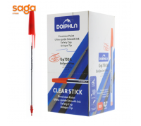 Ручка шариковая Dolphin Gp730A красный 0.7mm 50шт