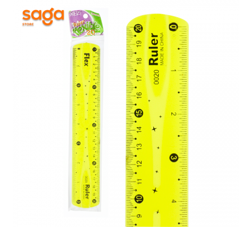 Линейка гелевая 20см