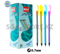 Ручка шариковая "МАС STRIPES", синий, 0.7мм, в упаковке-50шт.