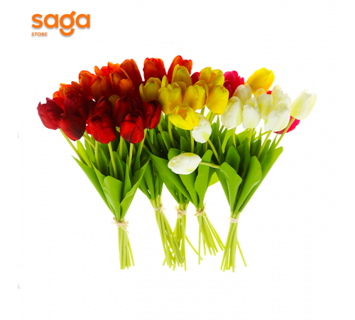 Искусственный цветок «Тюльпан» 7-2  1/9/1188