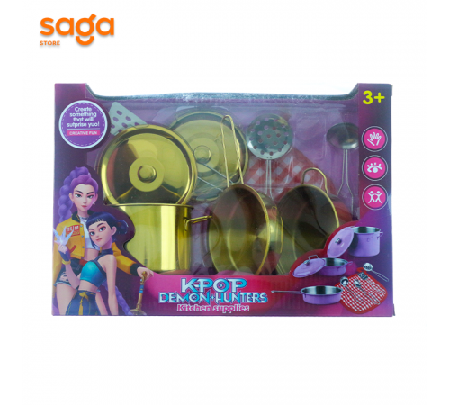 Посуда игрушечный метал KPOP 7-12см
