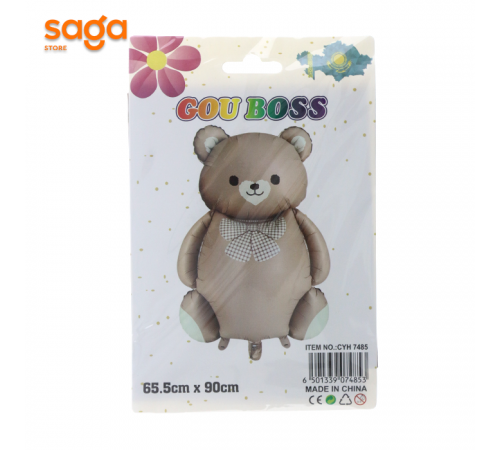 Надувные фольговые шарики 74*44см GOU BOSS