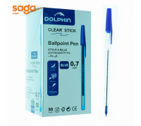 Ручка шариковая "Dolphin", 0.7мм, в упаковке-50шт. 730