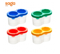 Стакан с двумя отделениями-непроливайка 4522