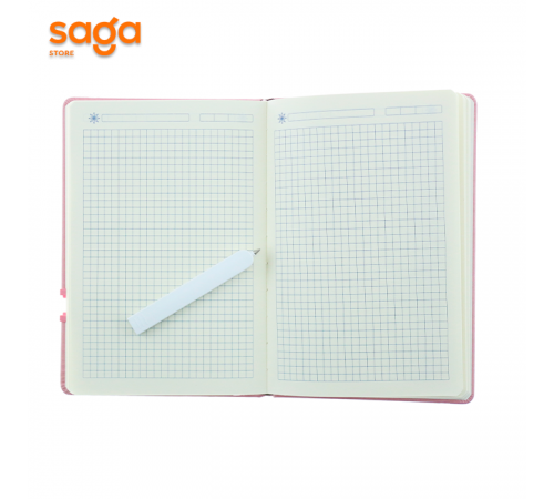 Блокнот на резинке, А5, в клетку, 19362-25 1/80