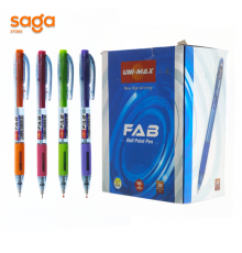 Ручка шариковая UNIMAX FAB синий 0.7mm 50шт