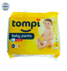 Трусики Tompi, размер-5, в упаковке-38шт.