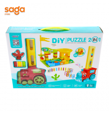 Музыкальный паровоз с домино 777-144