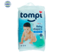 Подгузники Tompi, размер-3, в упаковке-62шт.