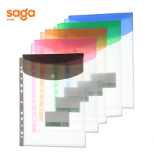 Папка на кнопке, ON-5372. 18C формат-А4, 1/12/576