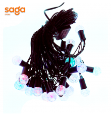 Гирлянда на елку, разноцветное свечение, длина-8 метров. 32-13