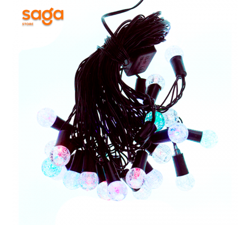 Гирлянда на елку, разноцветное свечение, длина-8 метров. 32-13