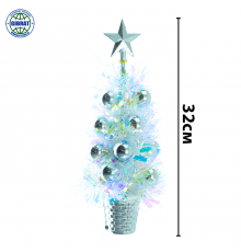 Елка сувенирная, настольная, светящийся, 4042.