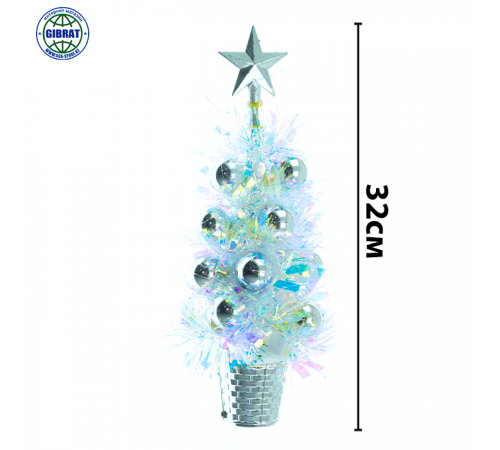 Елка сувенирная, настольная, светящийся, 4042.