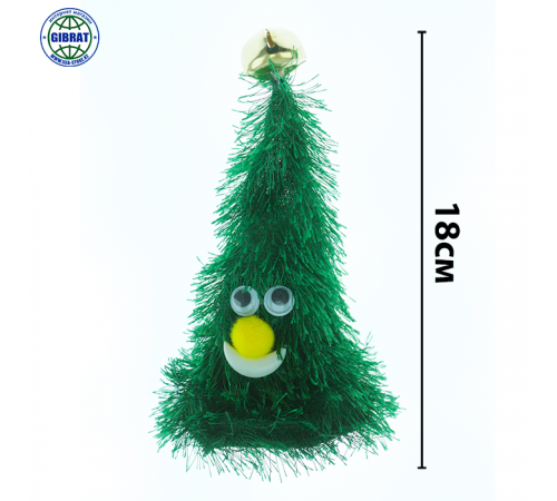 Елка сувенирная, настольная, светящийся, музыкальная, 205-08.